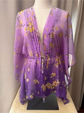 Sheer Kimono Style Tunic by Apt 9